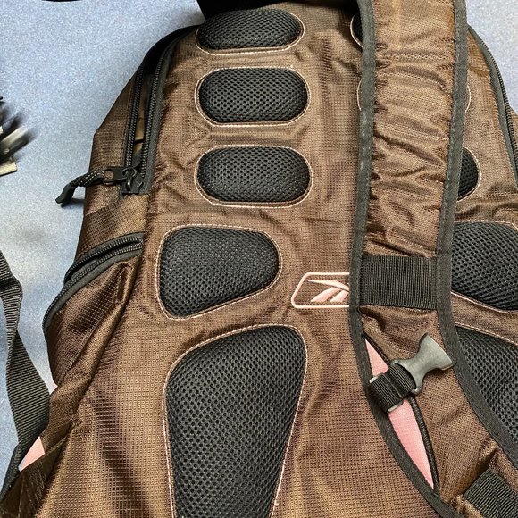 Reebok Brown & Pink backpack - Picture 3 of 7